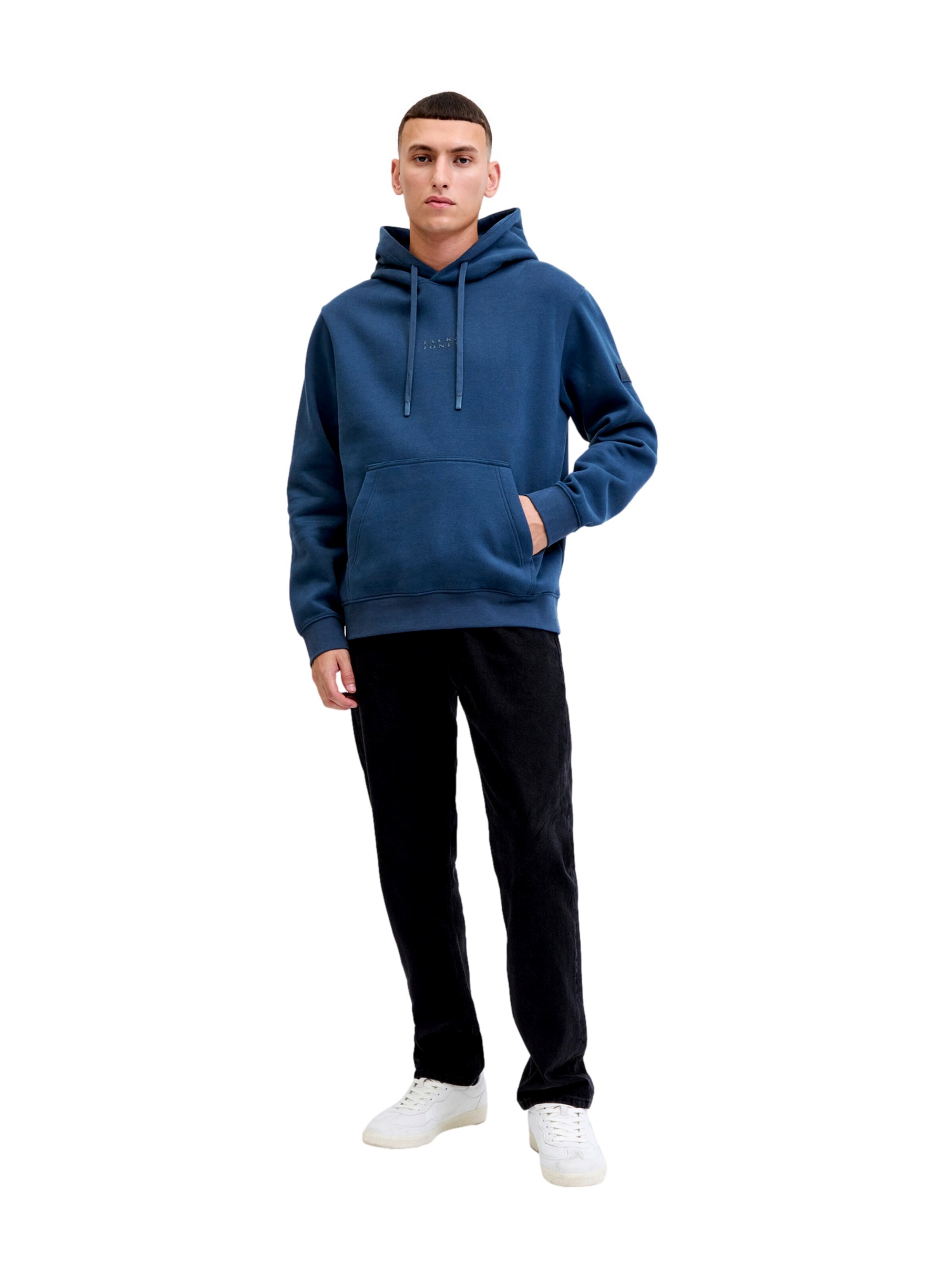 JACK & JONES Sweatshirt 'Point' in Blau