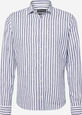 Clean Cut Copenhagen - Ajuste regular Camisa 'Jamie' en azul: frente