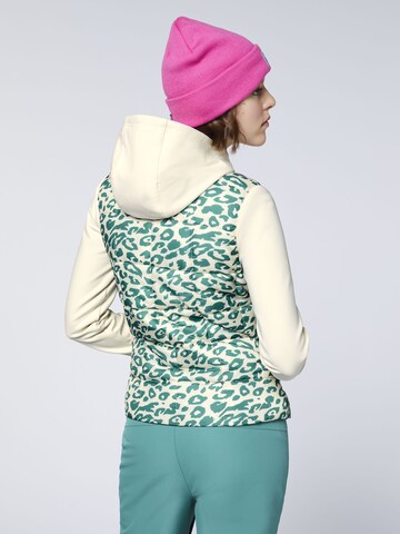 CHIEMSEE Jacke ' im Materialmix ' in Grau