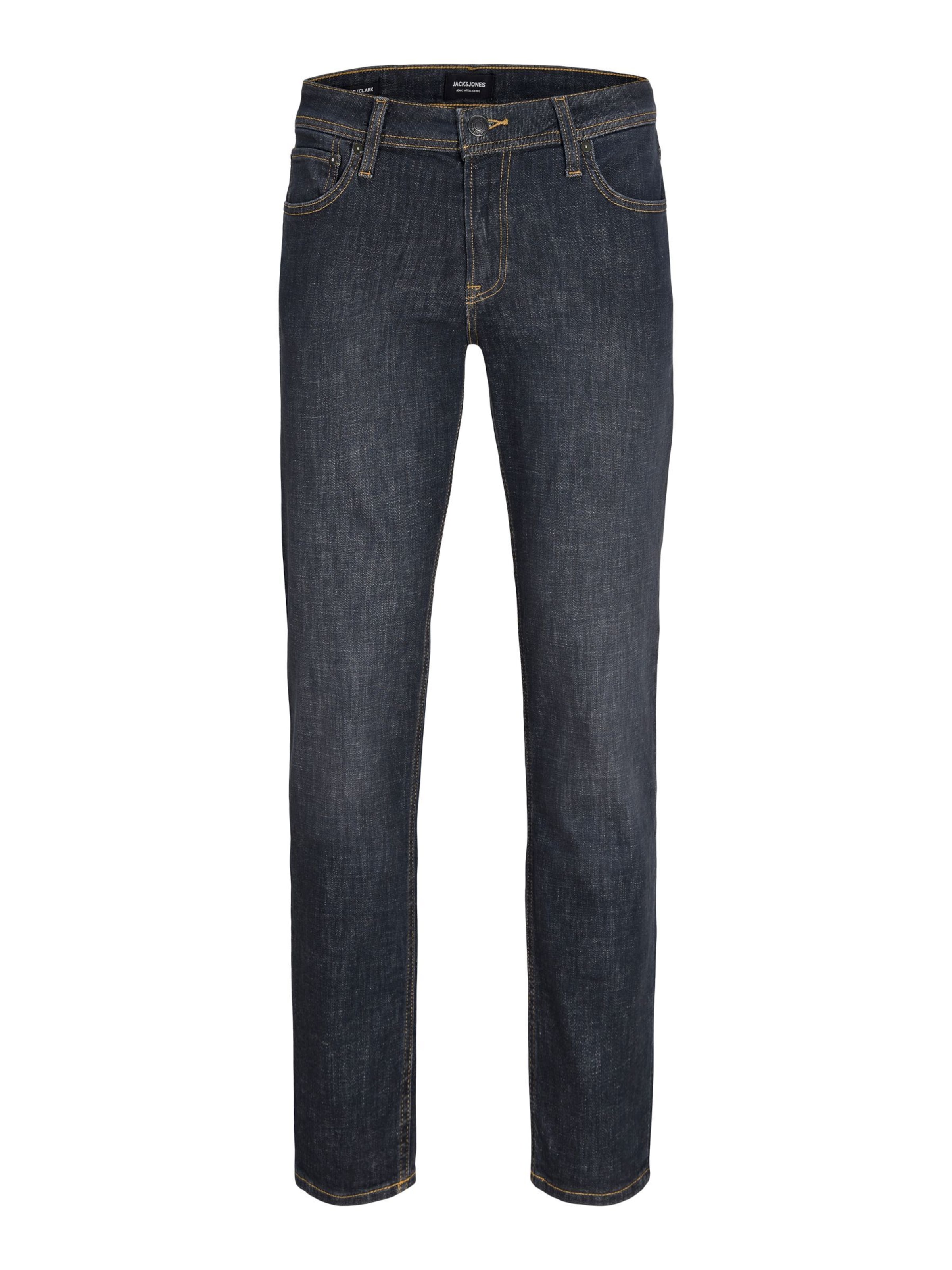 JACK & JONES Regular Jeans 'JJICLARK' in Grijs: voorkant