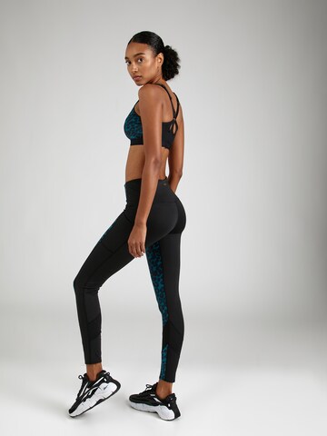 HKMX Skinny Sporthose 'Oh My Squat' in Blau