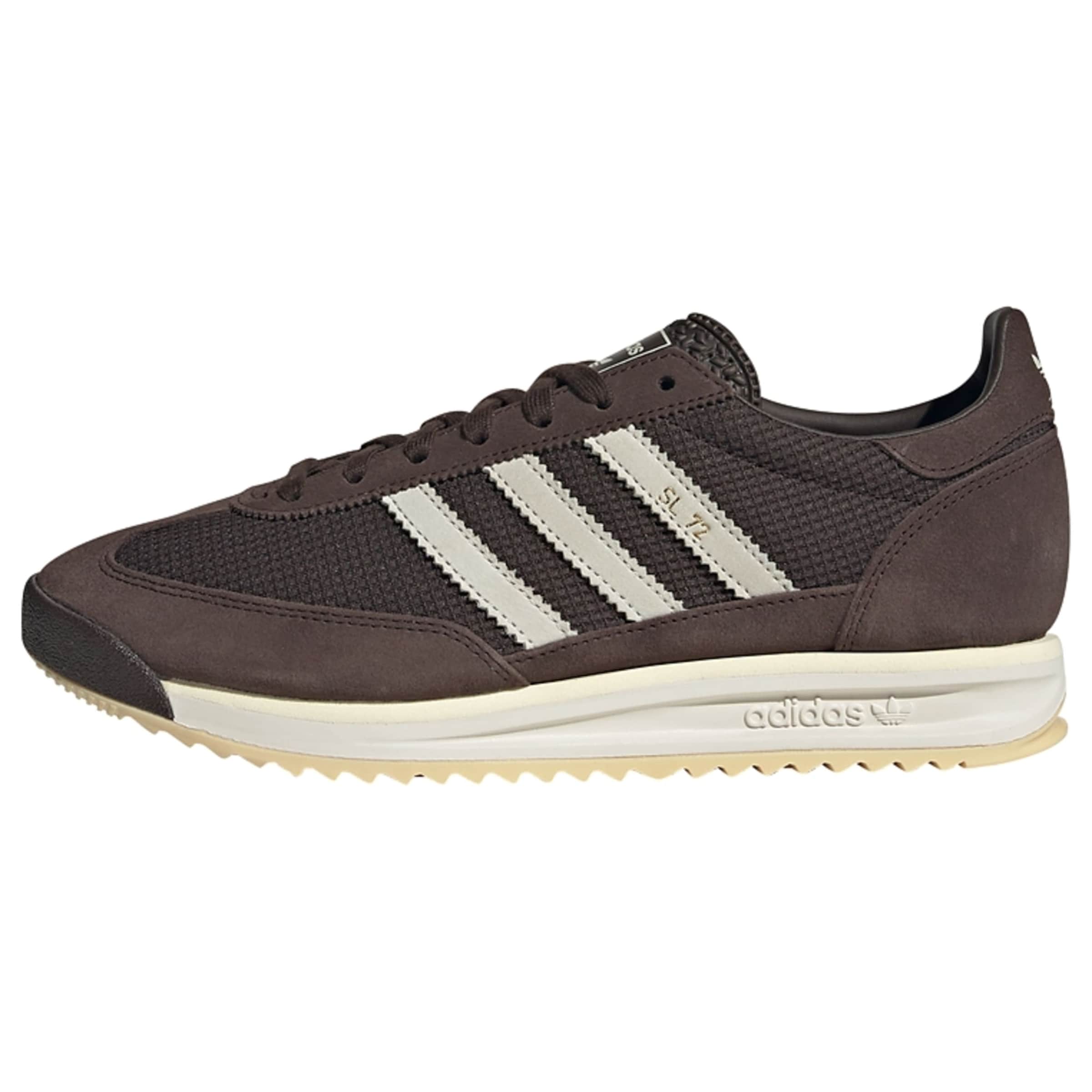 ADIDAS ORIGINALS Sapatilhas baixas 'SL 72' em 35,5 em castanho escuro / branco, Vista do artigo