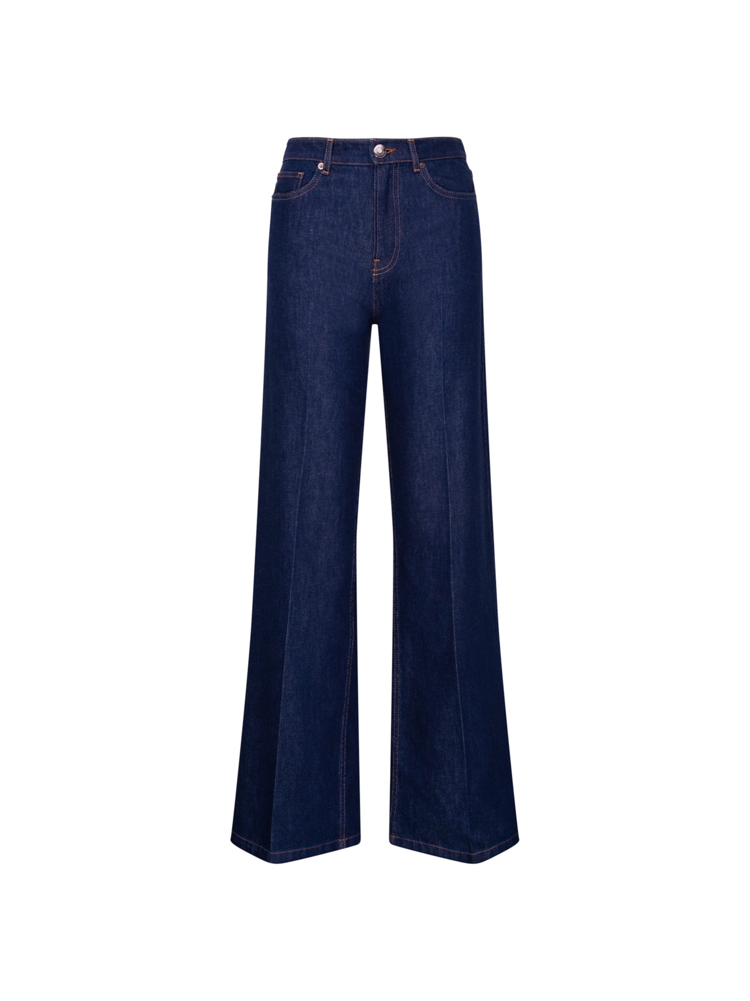 SEIDENSTICKER Regular Jeans 'September Drop 252' in Blauw: voorkant