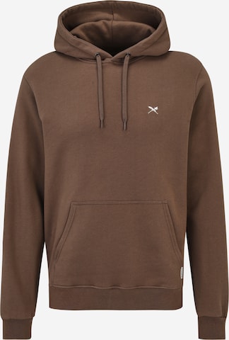 Iriedaily Sweatshirt in Braun: Vorderseite