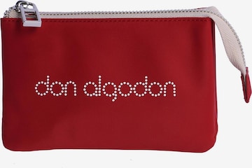 Don Algodon - Cartera 'Monedero para mujer DON ALGODON Montserrat con cremallera' en rojo: frente