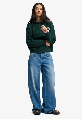 Superdry & Co Sweatshirt 'Athletic Essential' in Grün