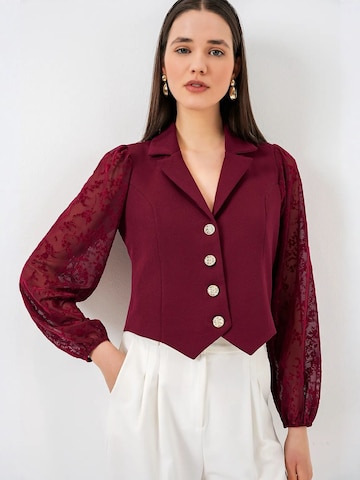 Bigdart Between-season jacket in Red: front