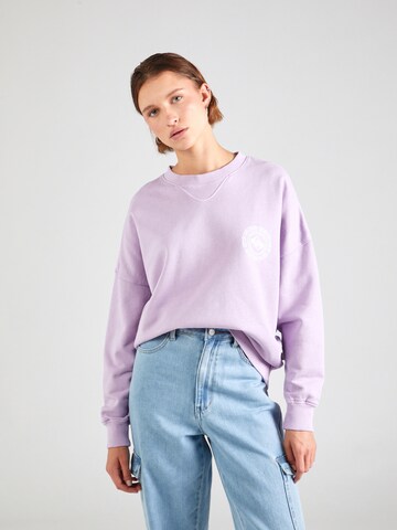 QUIKSILVER Sweatshirt i pink: forside