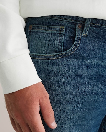 WE Fashion Slimfit Jeans i blå