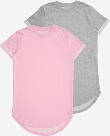 ONLY GIRLS Mekko 'KOGIvy' värissä harmaa: etupuoli