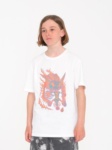 Volcom T-Shirt 'FA TETSUNORI SST 1' in Weiß: predná strana