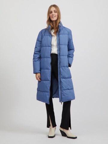 VILA Zimný kabát 'Loui' - Modrá