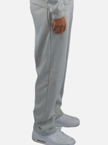 HEFTYKA Loose fit Workout Pants 'OPEN' in Grey