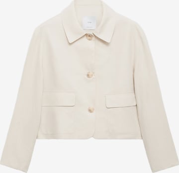 Geacă de primăvară-toamnă 'LEO' de la MANGO pe bej: față