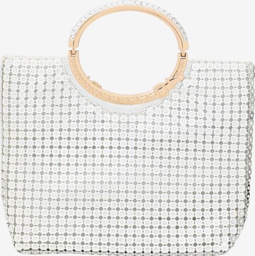 faina Handbag in Silver: front