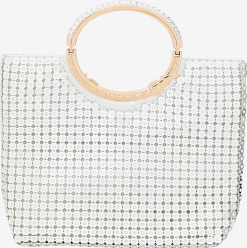 faina Handbag in Silver: front