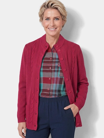 Goldner Knit cardigan in Red: front