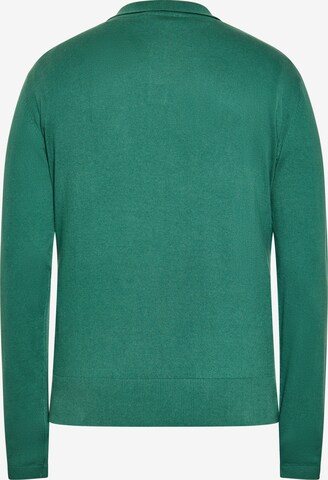 Pull-over boline en vert