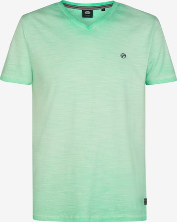 Petrol Industries T-shirt i grön: framsida