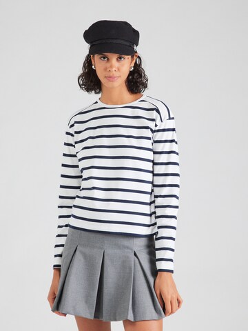 T-shirt 'RALLIE' FRENCH CONNECTION en blanc : devant