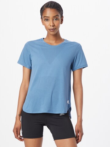 ADIDAS SPORTSWEAR Functioneel shirt 'Go To 2.0' in Blauw: voorkant