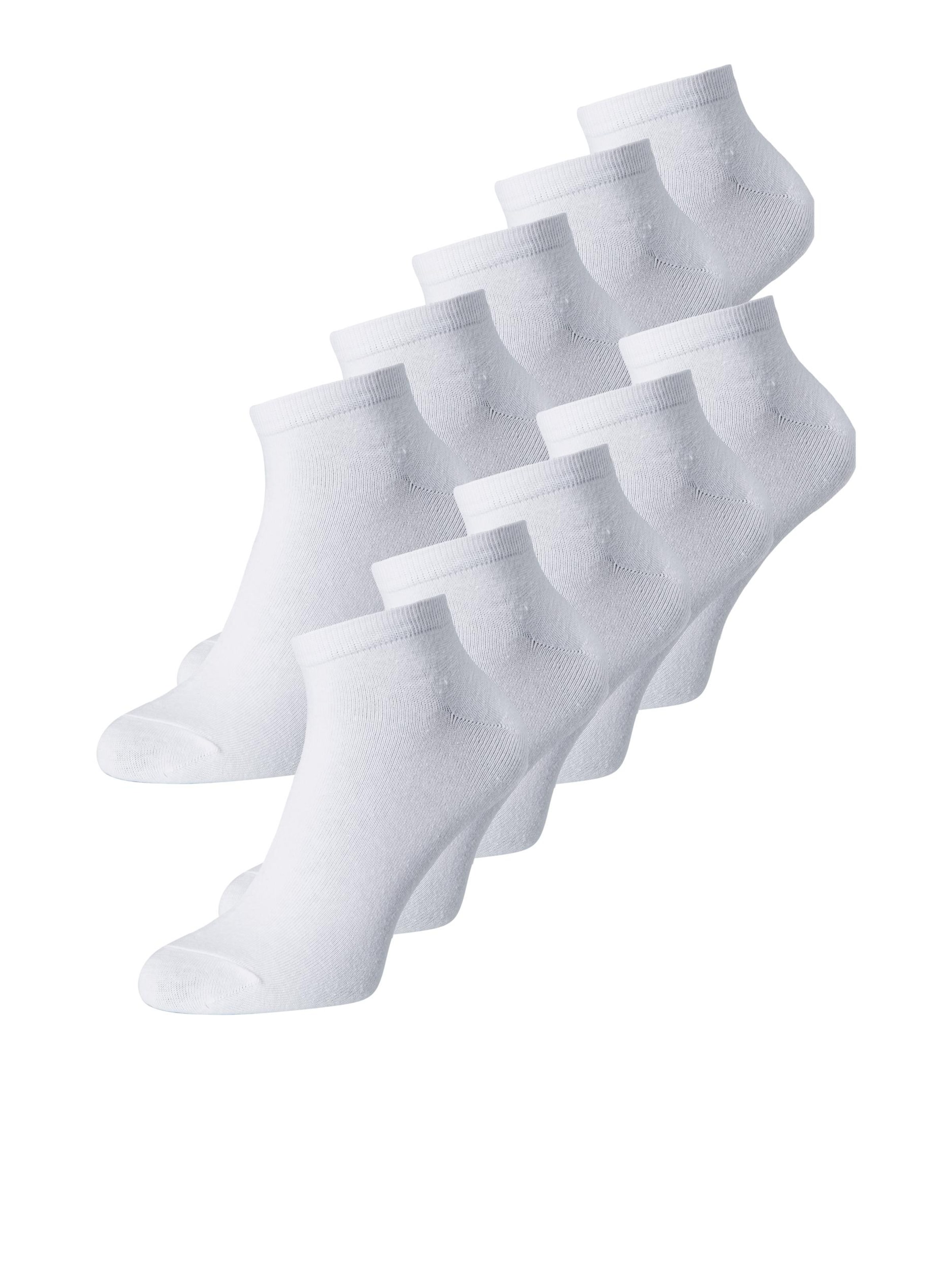 Men Underwear | JACK & JONES Socks 'Dongo' in White - LE13155