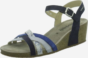MEPHISTO Sandale in Blau: front