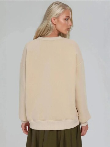 Sweat-shirt Hiccup en beige
