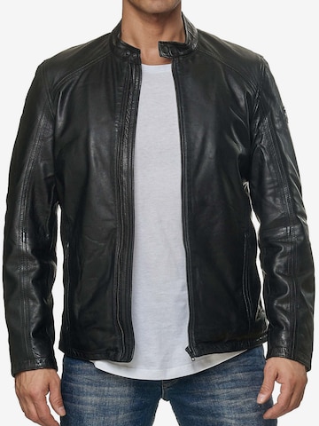 Tazzio Between-Season Jacket '19707' in Brown: front