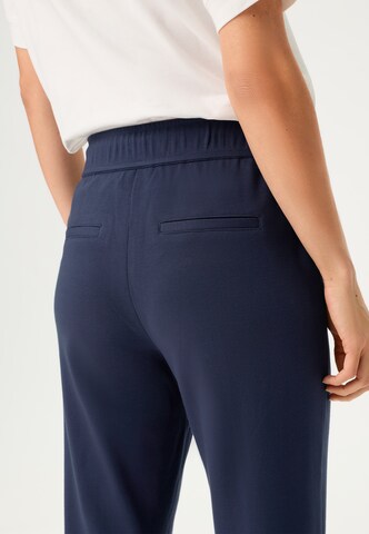 Olsen Loosefit Hose 'Lisa' in Blau