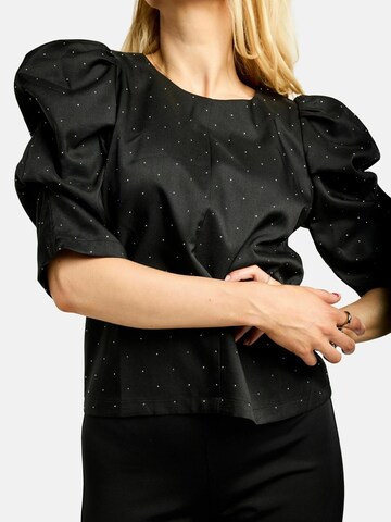 T-shirt ' WINNIE ' Liberte Essentiel en noir