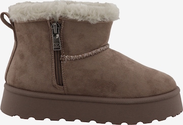 TOM TAILOR - Bota de neve em castanho: frente