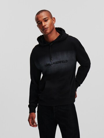 Karl Lagerfeld Sweatshirt in Schwarz: Vorderseite