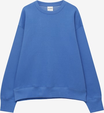 Pull&Bear Majica | modra barva: sprednja stran