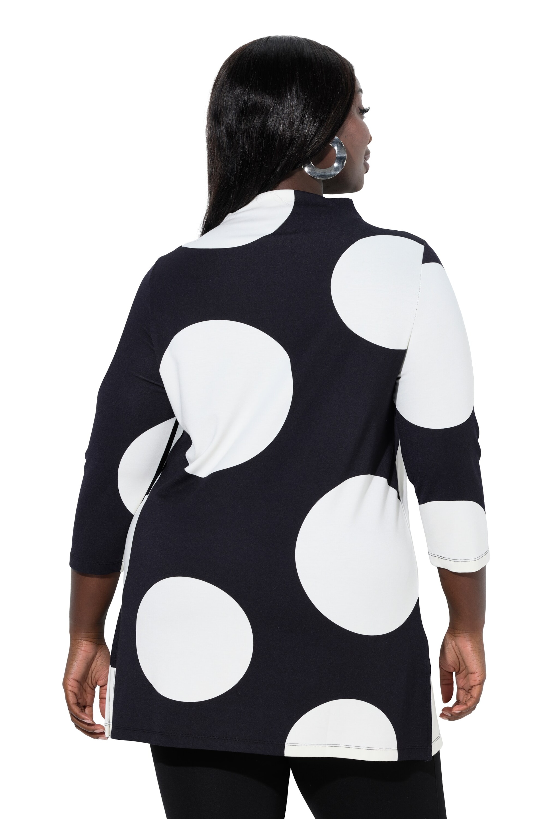 Ulla Popken Shirt in Zwart