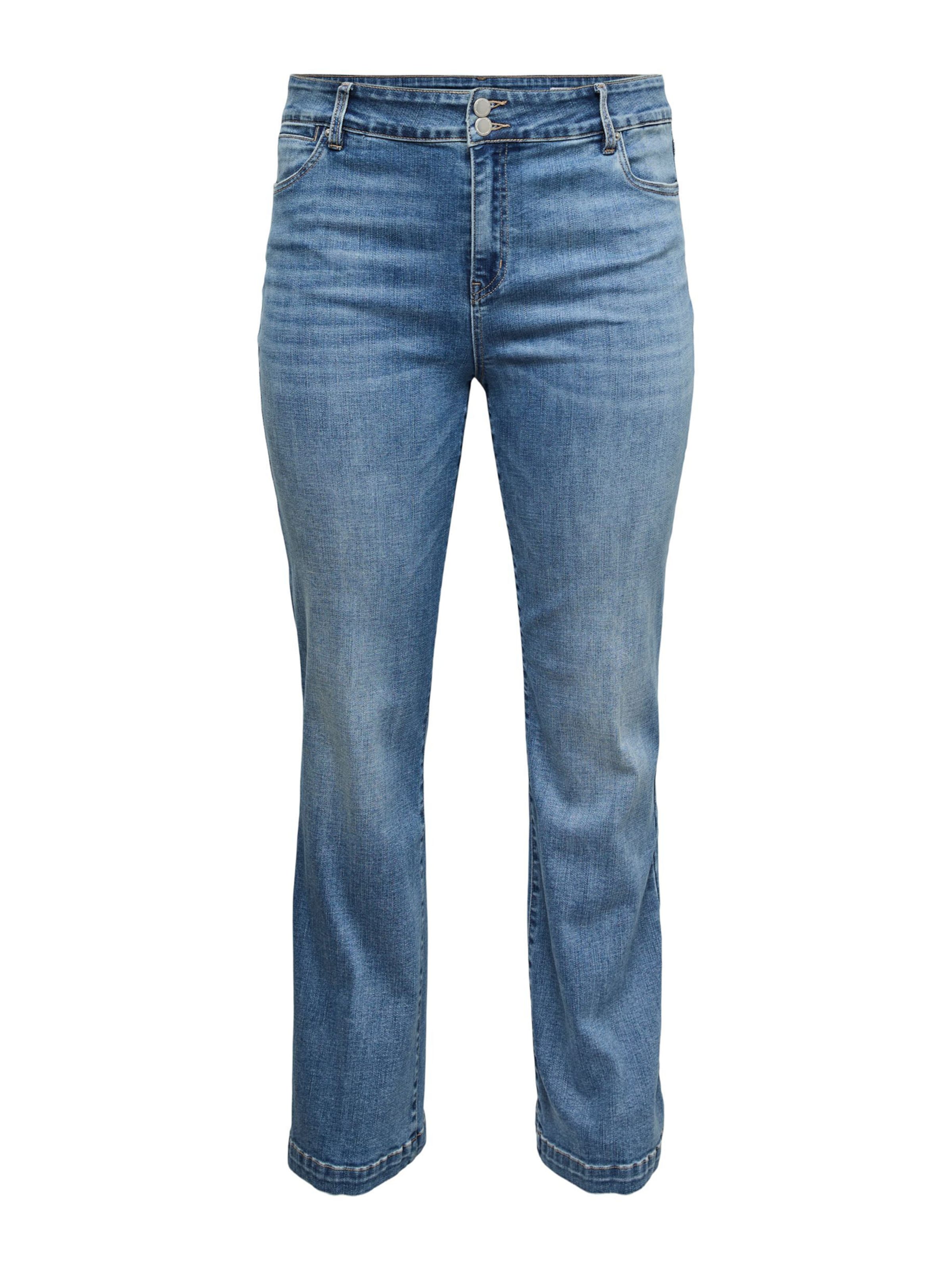 Vero Moda Curve Расклешенный Джинсы 'VMCTanna' в Синий: спереди