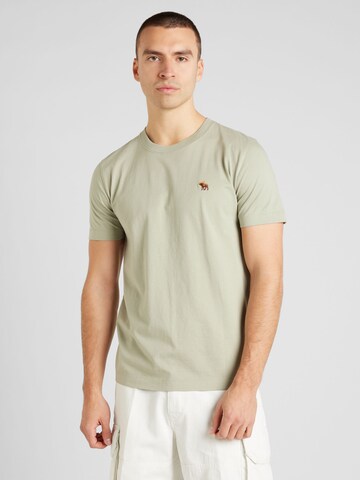 Abercrombie & Fitch T-shirt i grön: framsida