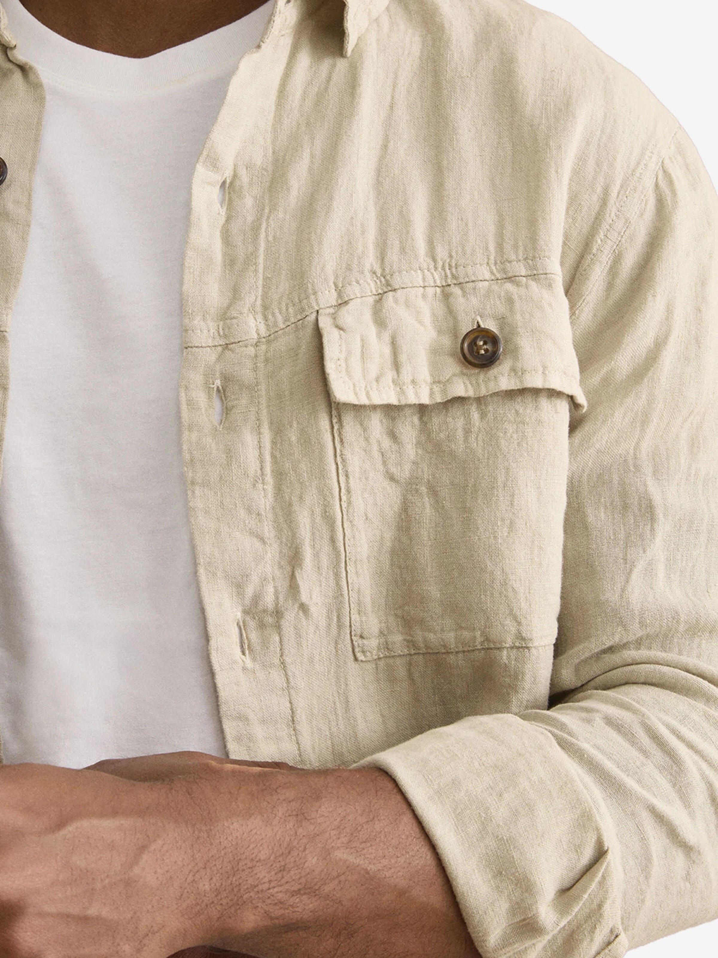 Il Lanificio Regular fit Blazer in Beige