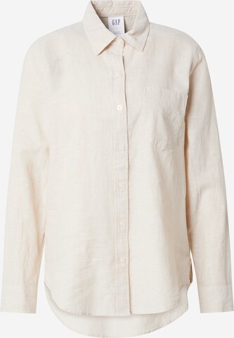 GAP Blouse 'EASY' in White: front
