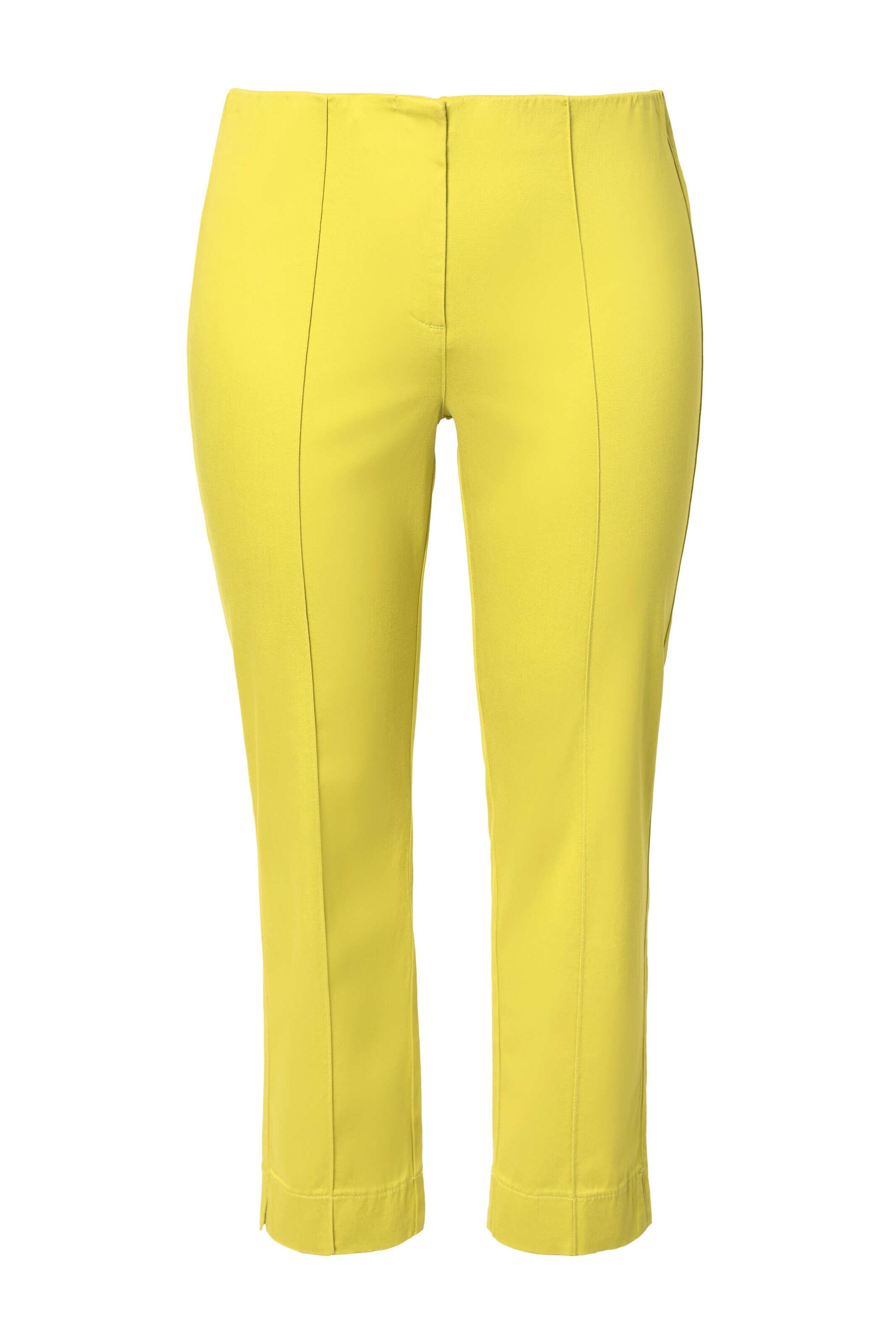 Ulla Popken Broek in Geel: voorkant