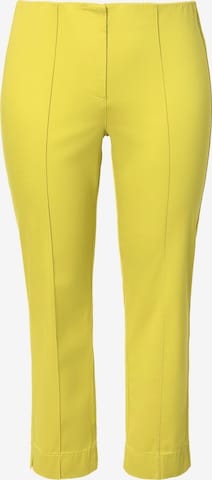 Ulla Popken Broek in Geel: voorkant