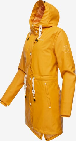 NAVAHOO Performance Jacket 'Flower of Ocean' in Yellow