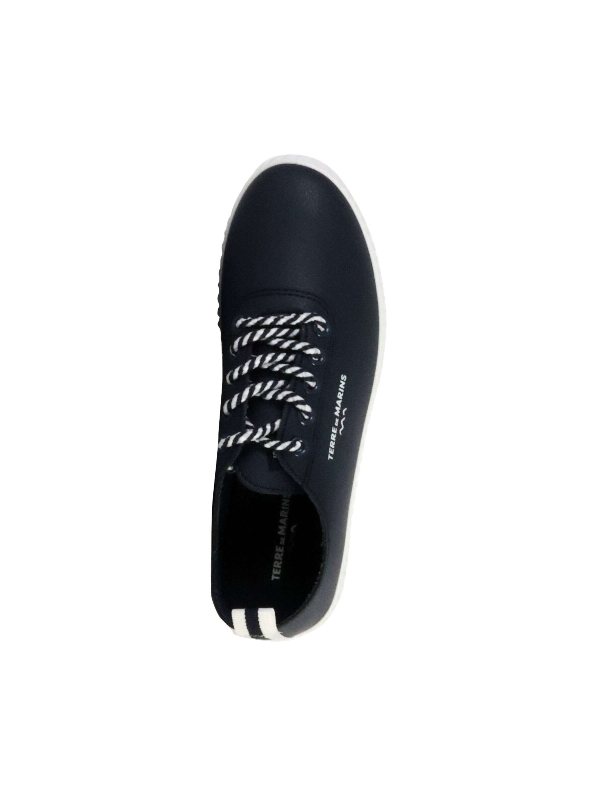 Chaussure de sport à lacets terre de marins en bleu