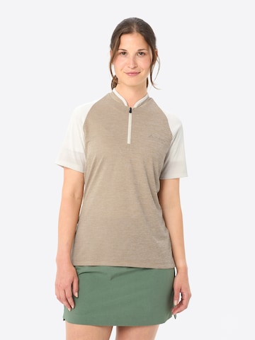 VAUDE Funktionsshirt 'Tamaro IV' in Beige: Vorderseite