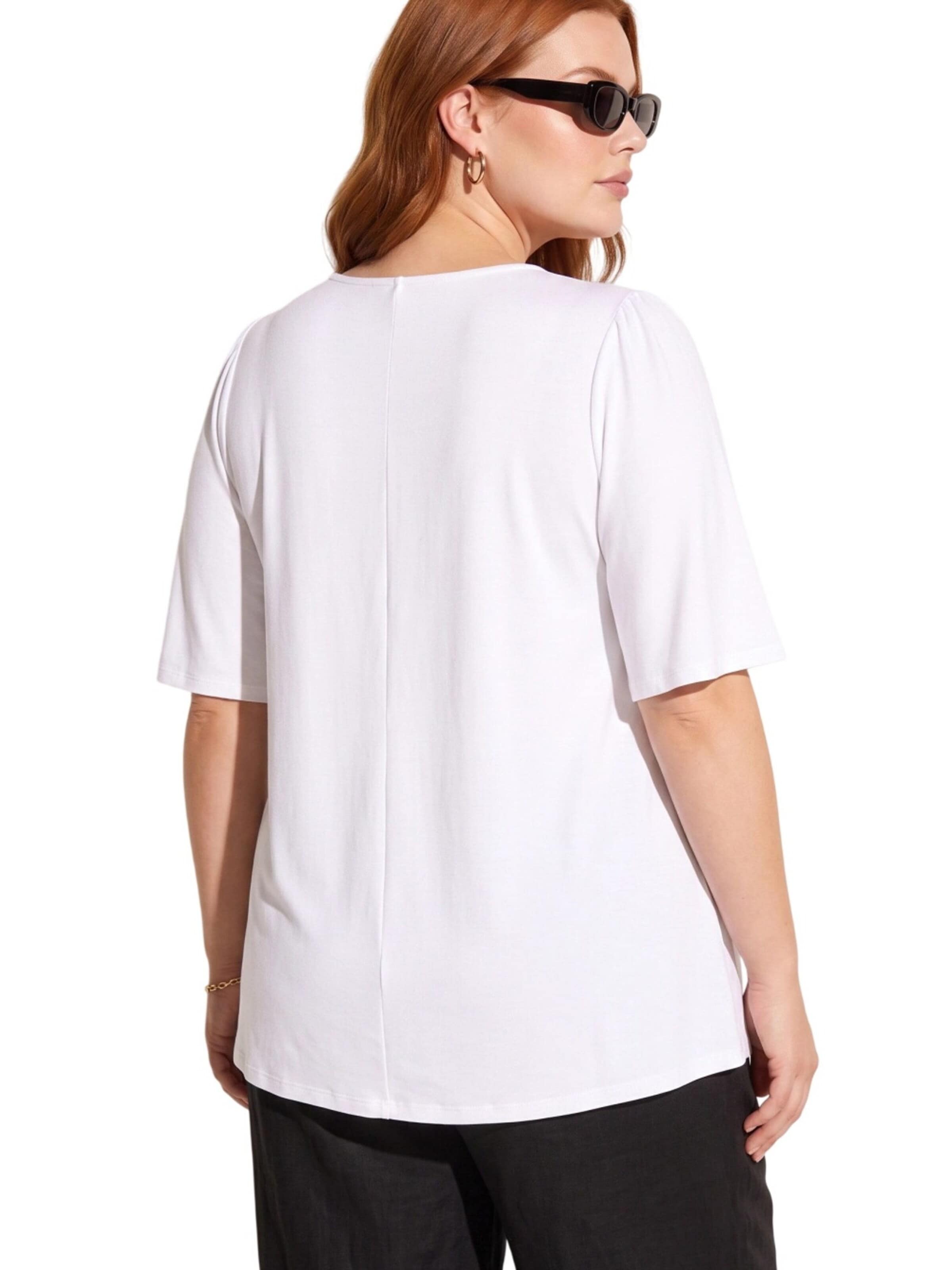 Shape Of You Bluse‌‌‌‌‌‌‌‌‌ in Weiß