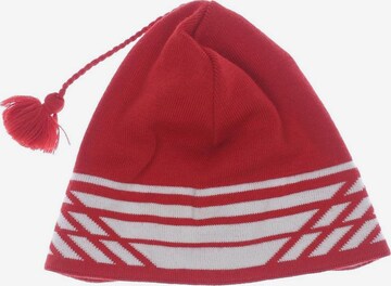 Löffler Hat & Cap in One size in Red: front