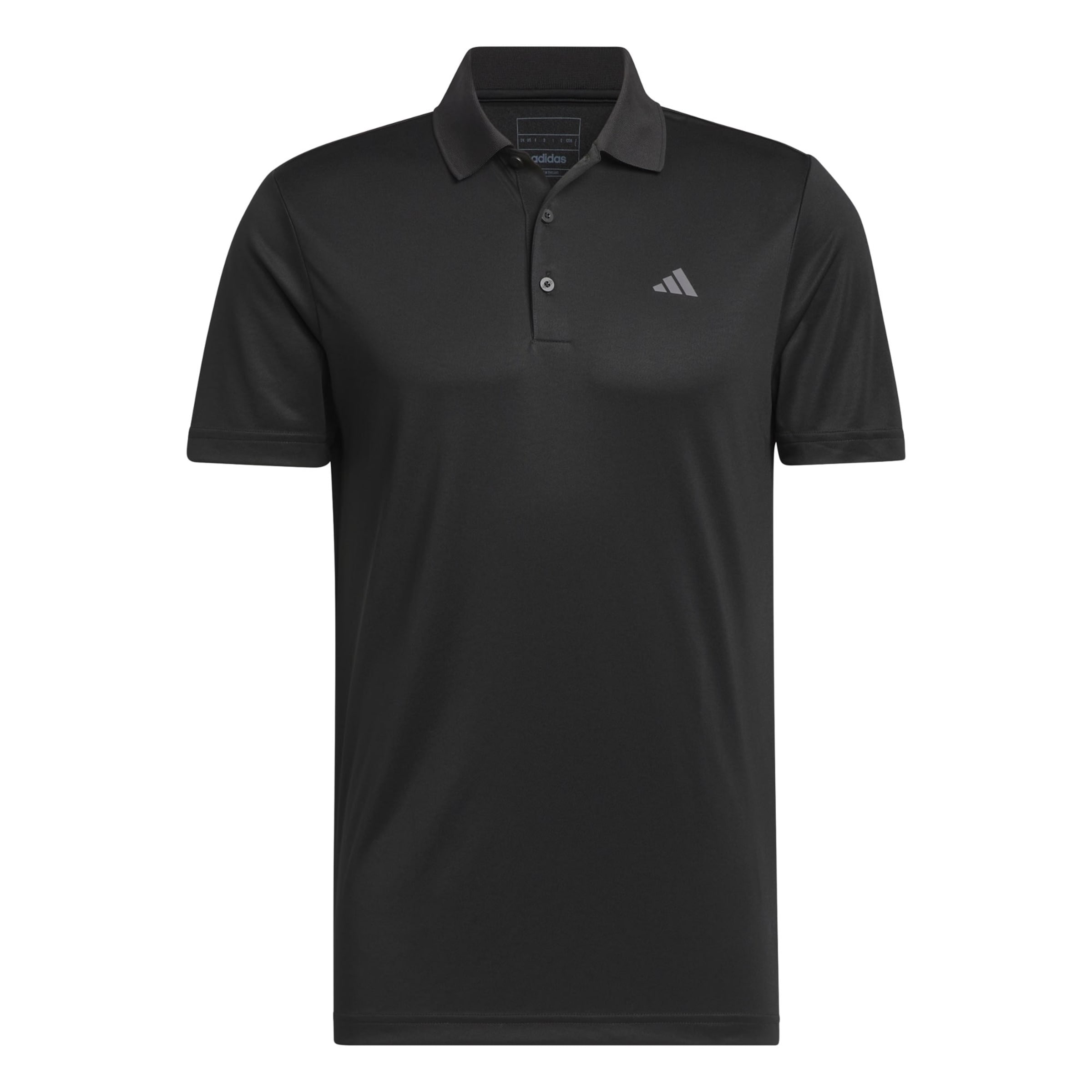 ADIDAS PERFORMANCE - Camiseta funcional 'Adi Performance Polo' en negro: frente