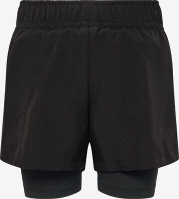 Hummel Slimfit Shorts in Schwarz