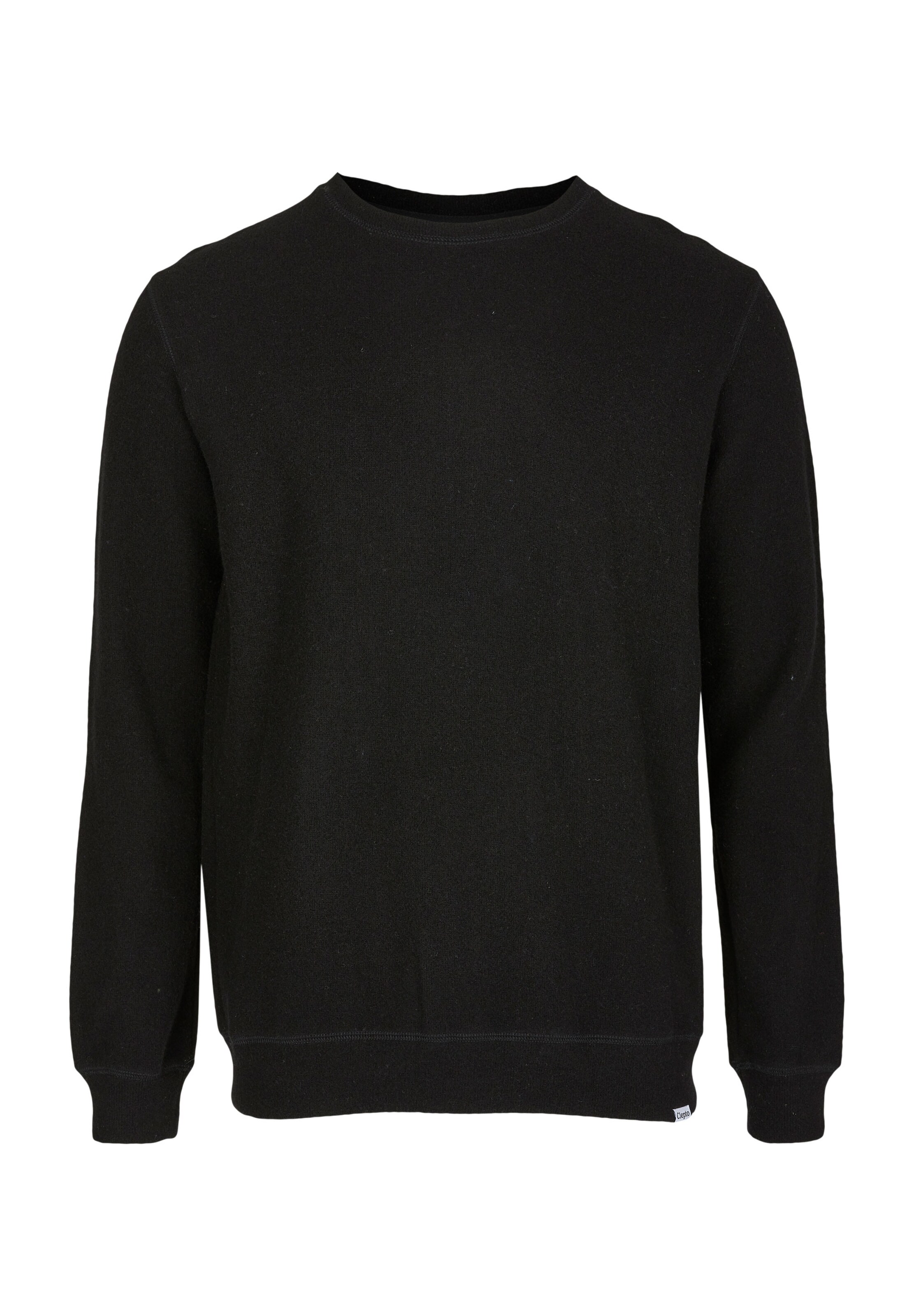 Cleptomanicx Sweatshirt 'Noitch' in Black: front