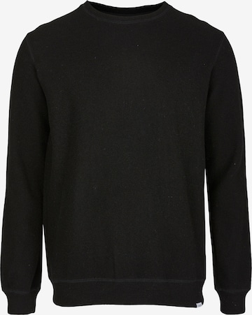 Cleptomanicx Sweatshirt 'Noitch' in Black: front